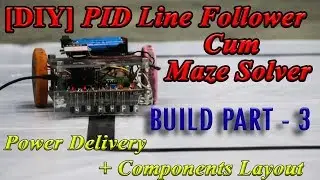 How to Make A Fast Line Follower & Maze Solver Robot using DIY 6 IR Sensor Array [PART - 3]
