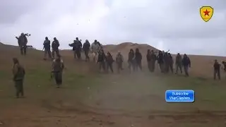 Syria War 2015 - Kurdish YPG In Heavy Clashes During Assault On Tal Hamis