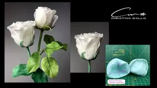 Tall Sugar Rose  Flower  How to Tutorial (2021)