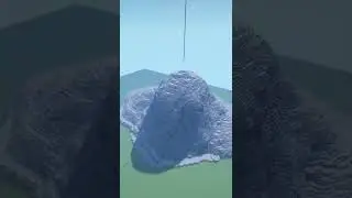 Making frozen mountains in Minecraft! #minecraftbuilds #minecraftshorts #minecraft #minecraftbuild
