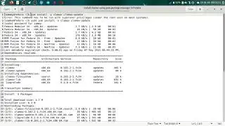 Install clamav using yum package manager in Fedora.