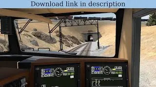 BNSF ethanol train (U-CNBRIC) from Barstow to Bakersfield | Run 8 Train Simulator