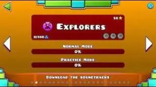 GEOMETRY DASH 2.2 EXPLORERS FULL LEVEL LEAKED SHOWCASE !!! (REAL 100%)