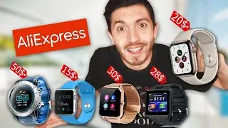 COMPRANDO TODOS LOS APPLE WATCH DE AliExpress, ESTAFA?
