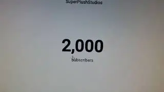 2000 Subscribers!!!