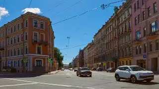 🇷🇺 4К Saint Petersburg MORNING MAGIC: Empty Streets & Golden Hour Glory!