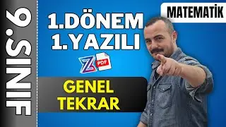 9.sınıf matematik 1. dönem 1. yazılı genel tekrar + pdf