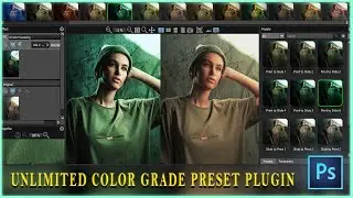 UNLIMITED COLOR GRADE PRESET PLUGIN in photoshop