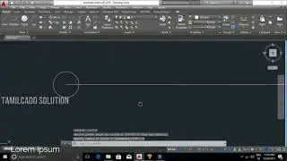 AutoCAD Modify Tool - Move, Copy, Stretch -- Tamil
