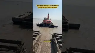 Amphibious excavator
