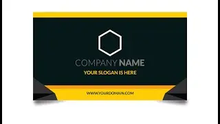 Business card design in Photoshop cs6 | Arafat IT Institute