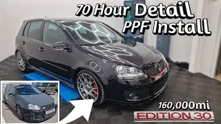 The ULTIMATE VW Golf GTI Detailing - Paint Protection Film and ceramic coating