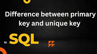 Difference between primary key and unique key ?