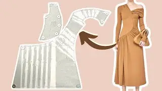 How to Draft Asymmetric Dress Patterns