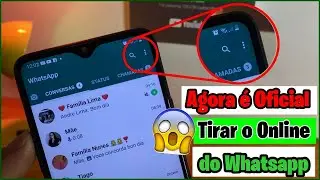 Agora é Oficial |Como Tirar o Online Do Whatsapp Sem Aplicativo | Dicas