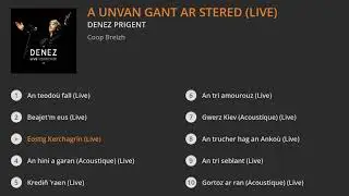 Denez Prigent - A unvan gant ar stered (Live)