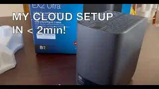 My Cloud EX2 Ultra Setup in less than 2min!