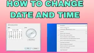 HOW TO CHANGE  DATE AND TIME SA LAPTOP OR PC (tagalog tutorial 