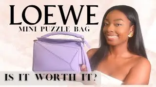 LOEWE MINI PUZZLE BAG REVIEW | 2023 FIRST IMPRESSIONS, WHAT FITS IN MY BAG, IS IT WORTH IT?