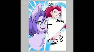 ❤️Jessie and James💜as Ponies! #mylittlepony #pokemon #ibispaintx  #editz