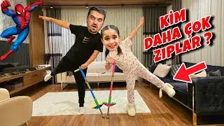 ELIF SINEM AND HER FATHER PLAYED ZIP ZIP OH MY!!!