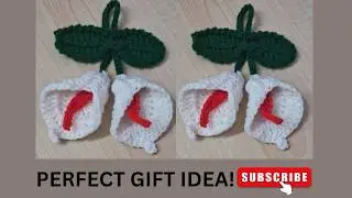 How to Crochet a Beautiful Gala Flower Keychain | Beginner-Friendly! #trending #nityauphaar