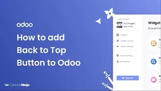 How to add a Back to Top Button to Odoo