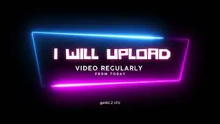 I will be uploading videos regularly from today - so please guys stay tuned and support me