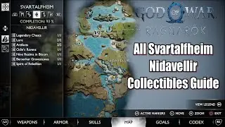 God of War Ragnarök All Svartalfheim Nidavellir Collectibles Guide