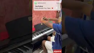 Every Breath You Take | The Police - Piano Cover 🥂❤️ #shorts