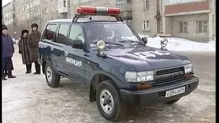2001.03.  Мегион. Вихрь анти террор,  ГИБДД
