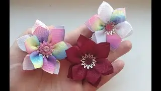 Бантики из репсовой ленты МК Натальи Бойко