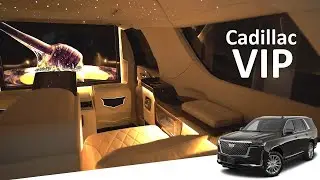Discover the Cadillac Escalade VIP Conversion: A New Standard in Luxury Travel DUBAI Art Touch