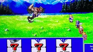 FINAL FANTASY VI - Pixel Remaster (PS4/PS5):  Setzer 777 Joker's Death Roll - Easy Cheese