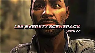 Lee Everett scene pack with and without CC | TWD Season 1 HD🩸