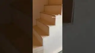 Plywood staircase! Furniture piece or just a staircase? 