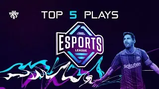 Esports League | Season 3 - TOP 5 PLAYS Pro Evolution Soccer 2021