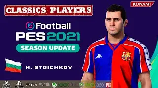 H. STOICHKOV face+stats (Classics Players) How to create in PES 2021