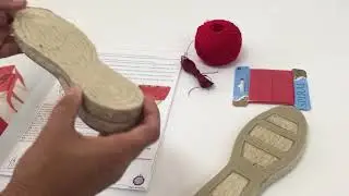 Kit de crochet Alpargatas manosmaravillosas.com