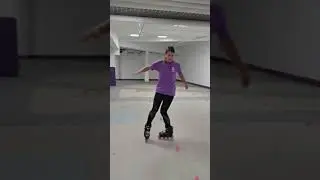 Прыжки + фристайл слалом (180 back to front + freestyle) 😜
