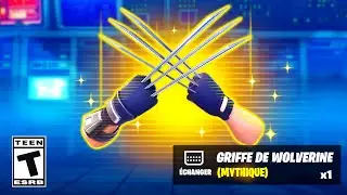 Voici le NOUVEAU POUVOIR de WOLVERINE sur Fortnite !