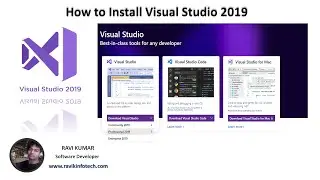How to Install Visual Studio 2019 Tools