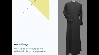 Materials analysis of our cassock-anteri  2021