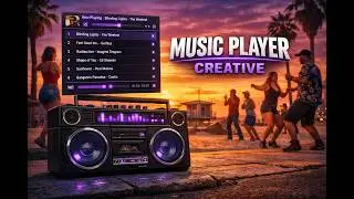 SCRIPT MUSIC PLAYER CREATIVE 🔥 | TOQUE MÚSICAS DO YOUTUBE NO SEU SERVIDOR (FiveM RP)