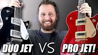 Duo Jet vs Pro Jet! - Gretsch Guitar Tone Comparison!