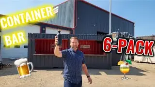 6 Pack Container Bar | Rockbox Stuctures | Edmonton, AB
