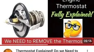 To Remove or Not to Remove the Thermostat?