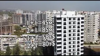 Apartment. 1+1=45m. 2+1=85m. Tece. Mersin. Turkey