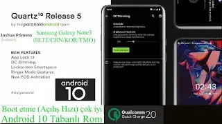 #Paranoid Android Quartz 5 Rom  |  Samsung Galaxy Note 3  | #Android 10