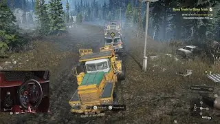 Dum Truck For Dum Truck||Stage 1||Snowrunner||Logitech G29
